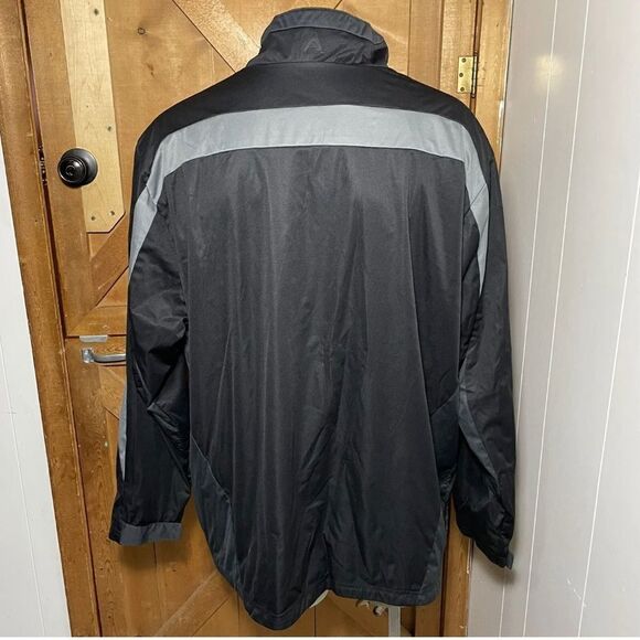 2016 Black Gray MLS Champions Seattle Sounders FC soccer golf warm up jacket L - Picture 2 of 3